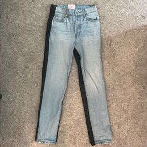Revice Ex-boyfriend Harlow Wash Two Tone High Rise Jeans 24